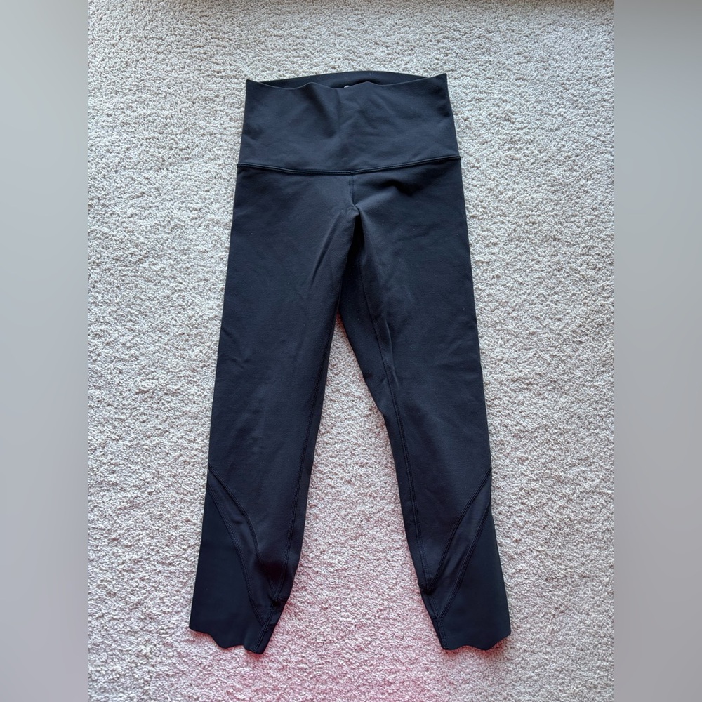 Lululemon wunder under cropped leggings